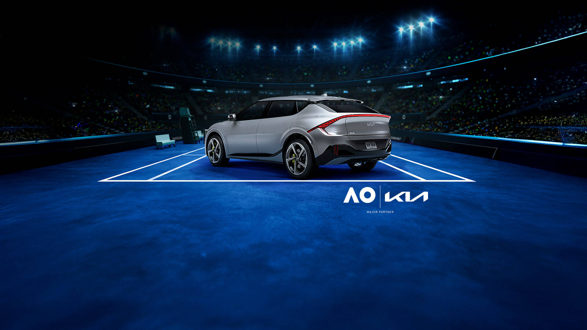 ⁠Kia EV6 te invita al Australian Open