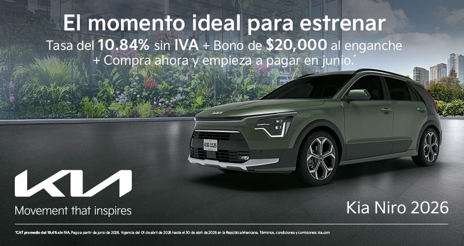 Promoción Bono Kia K3 y K4 Abril 2026