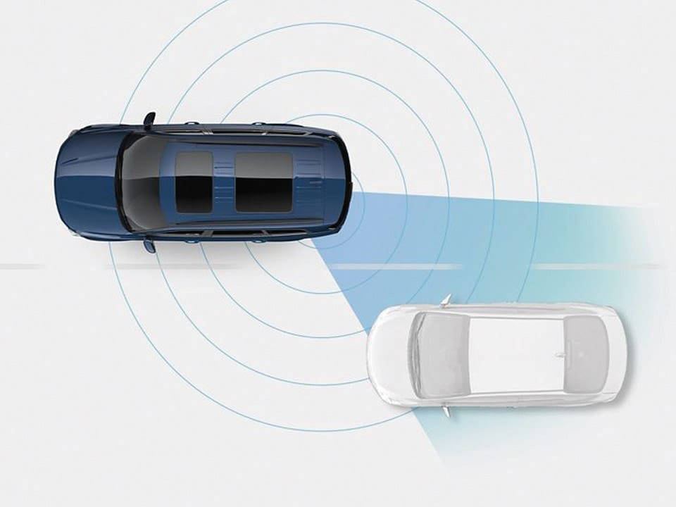 Asistente de prevención de colisión en el punto ciego (BCA)